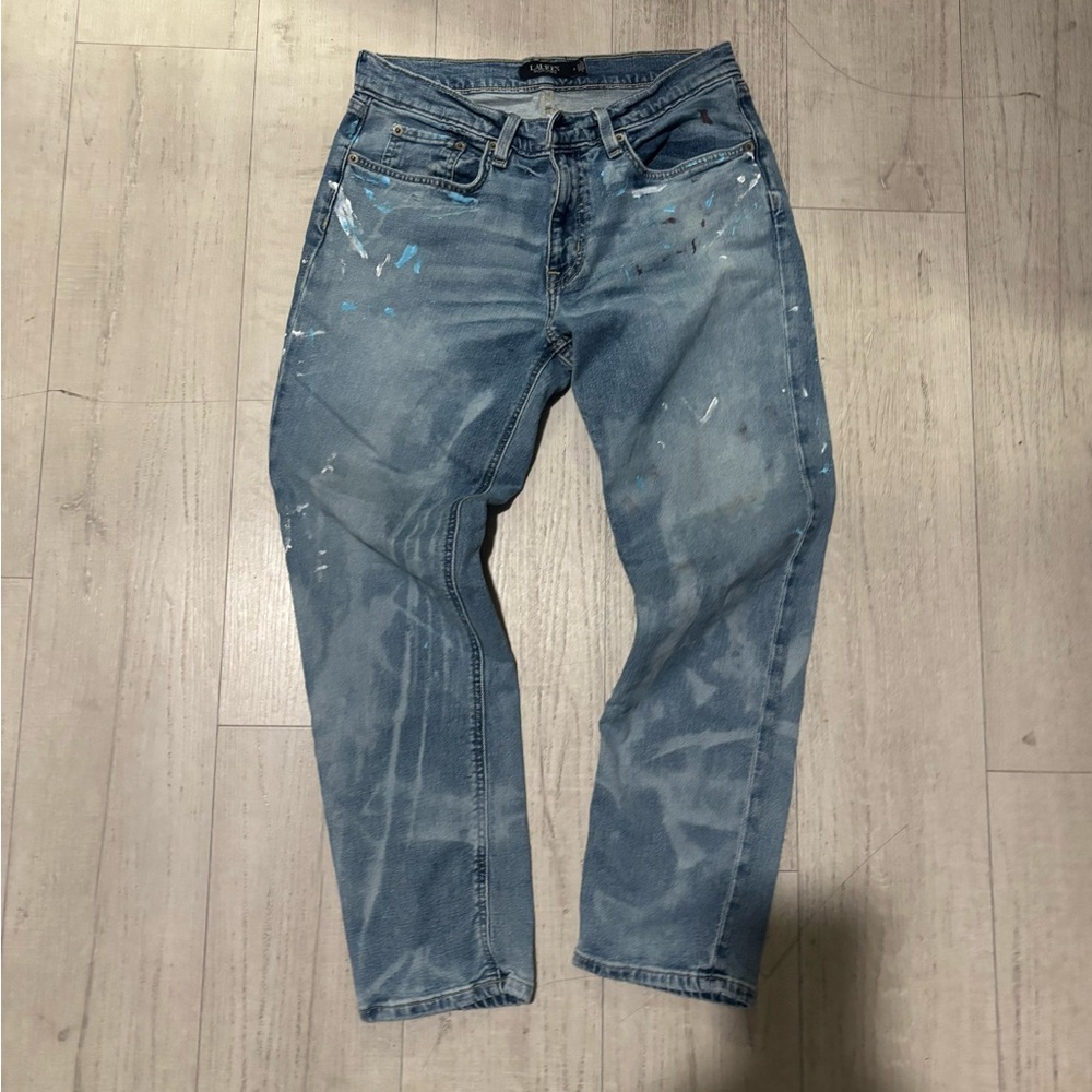 Polo Ralph Lauren Paint Splattered Jeans
